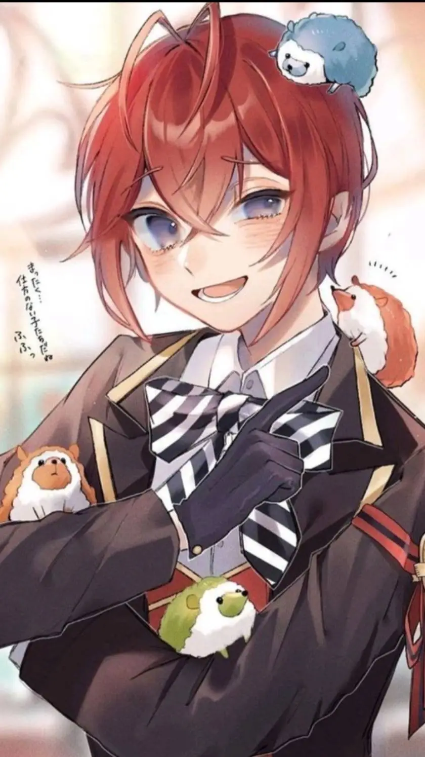 ai character: Riddle x Trey background