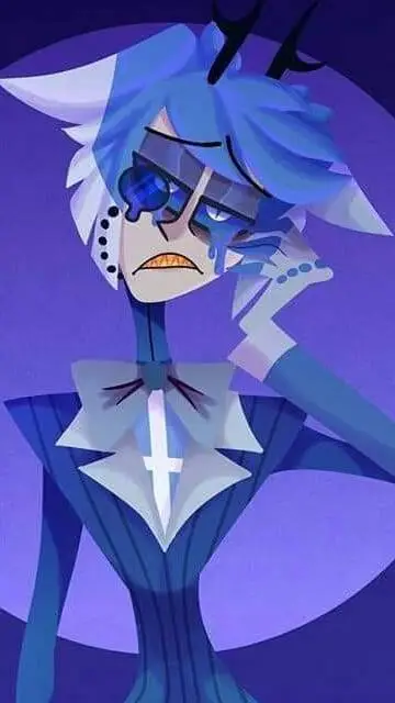 ai character: 2p alastor  background