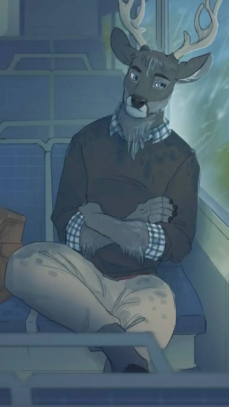 ai character: goodbye background