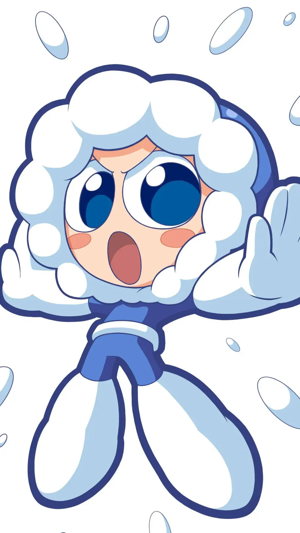 ai character: Ice Man background