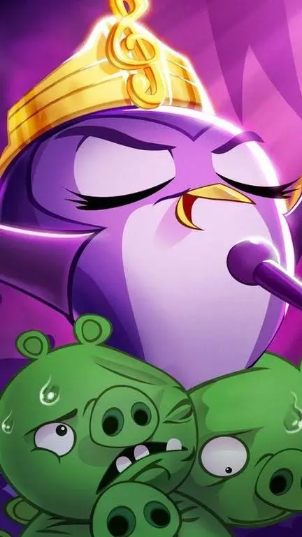 ai character: 💜👑Gale the Bird👑💜 background