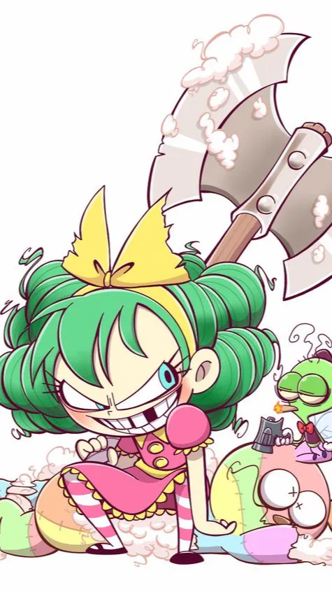 ai character: Gertrude  background