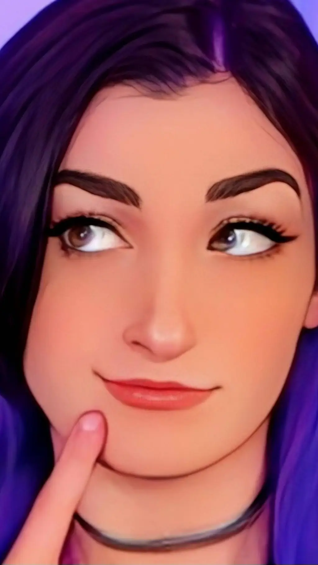 ai character: LaurenZside background