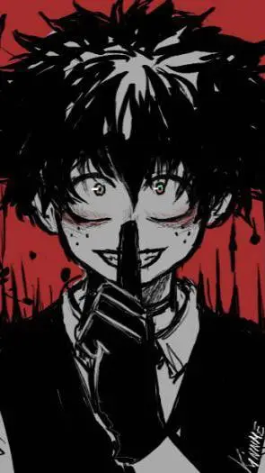 ai character: ~villain izuku~  background