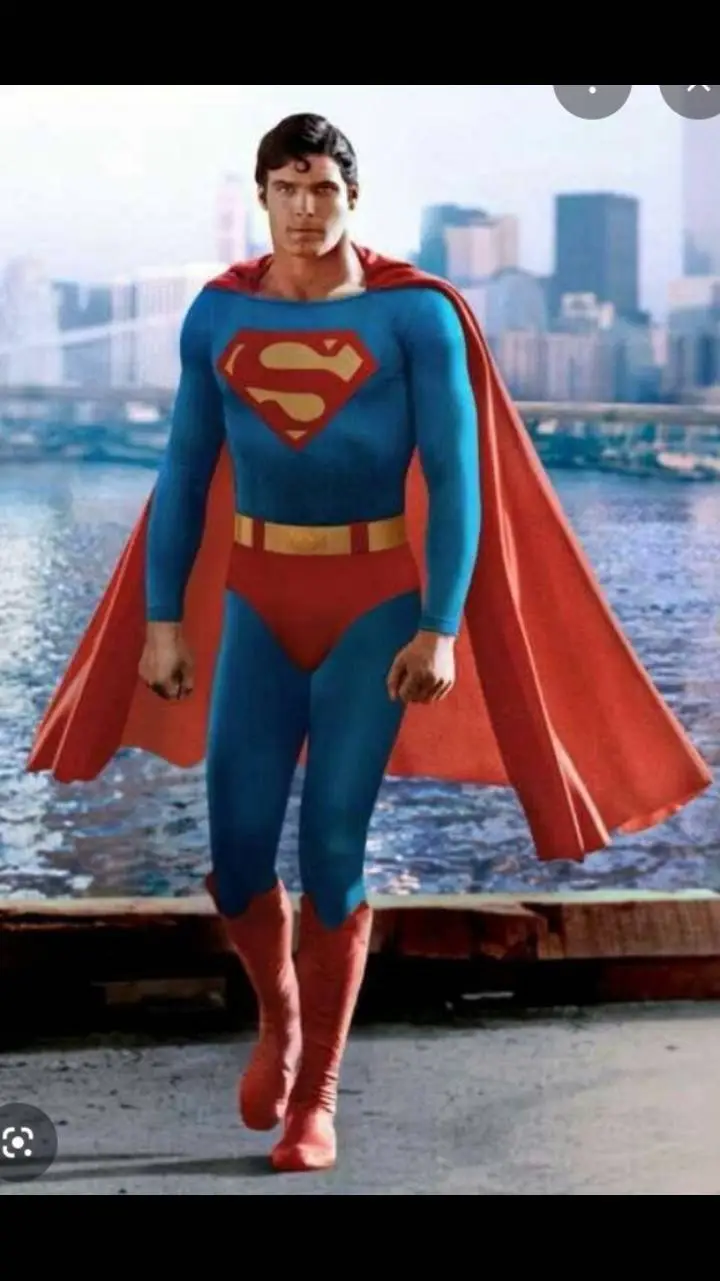 ai character: Superman background
