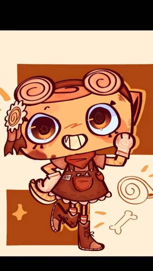 ai character: SHELLY  background