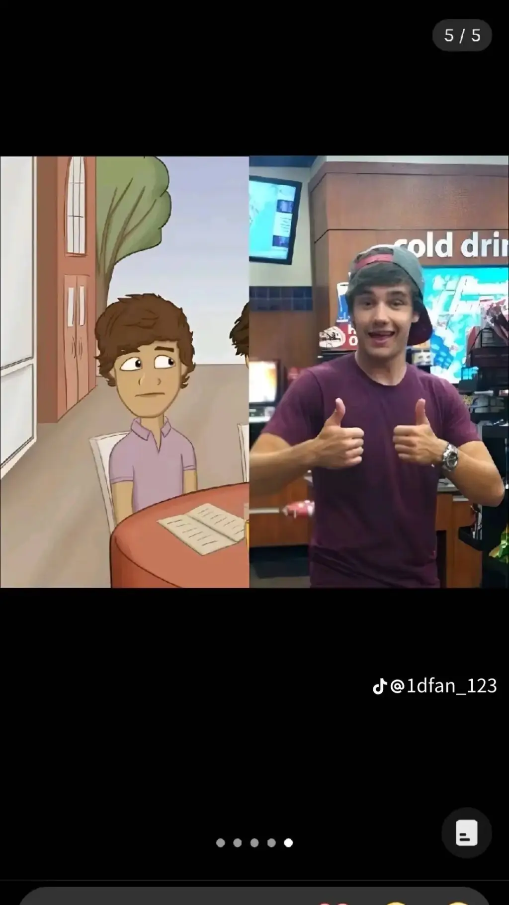 ai character: Liam Payne background