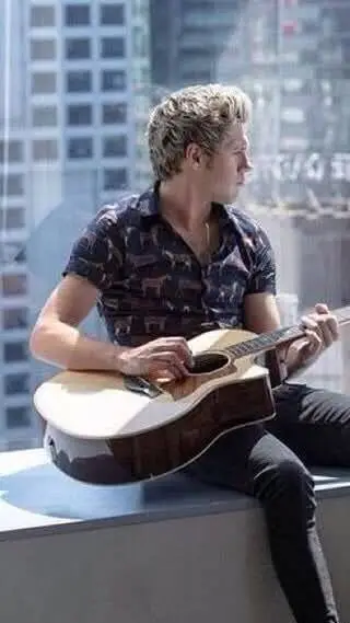 ai character: Niall Horan background