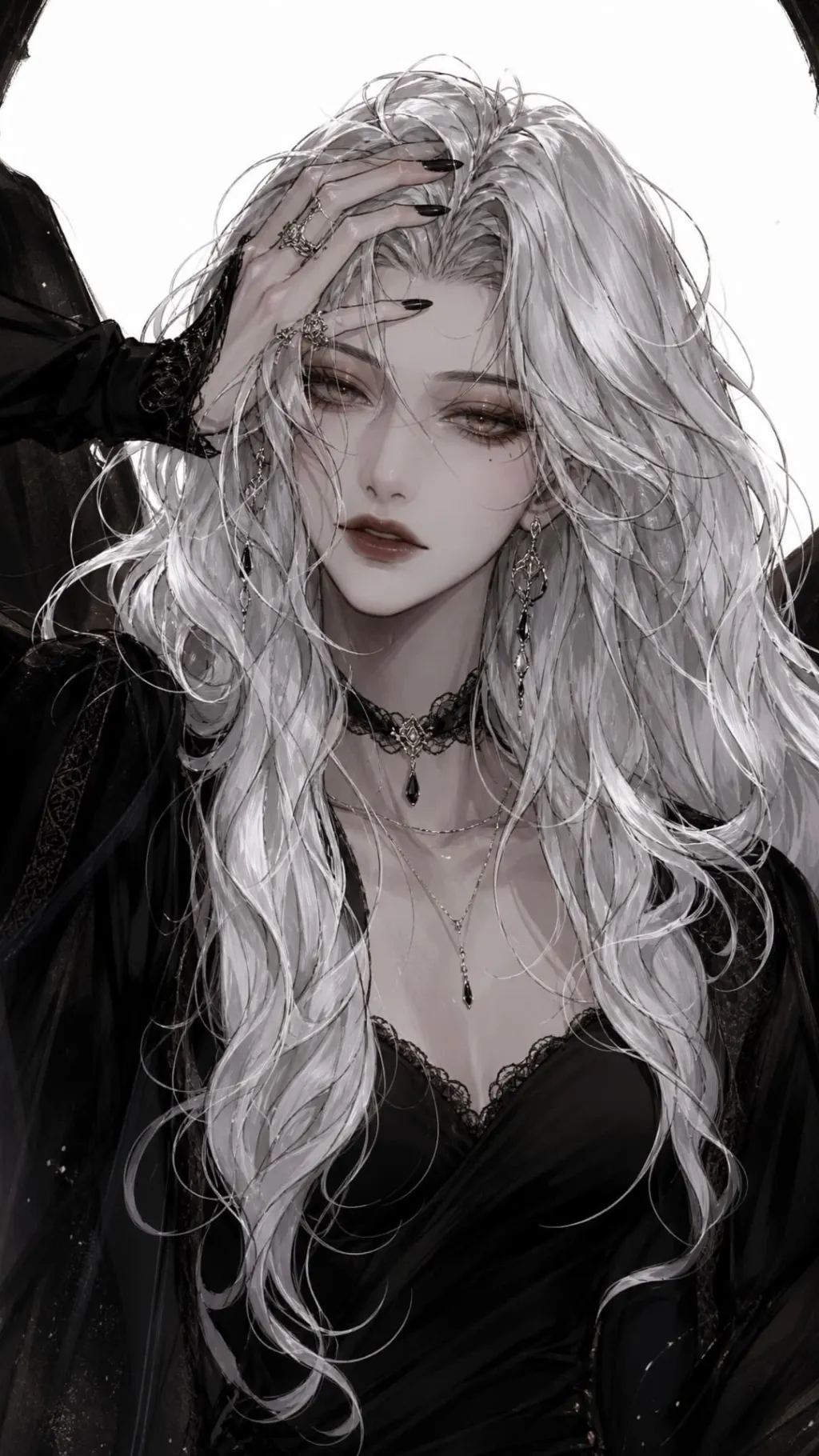 ai character: Rafina Melkya  background