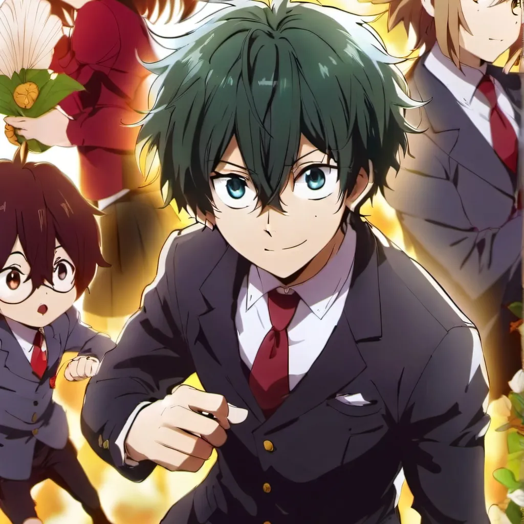 chat with ai character: mha new student