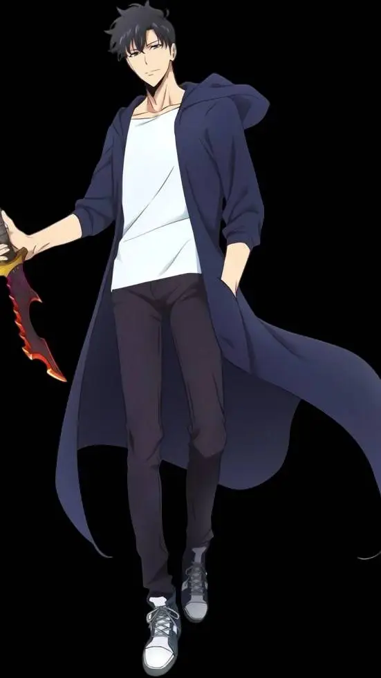 ai character: your Sung Jinwoo background