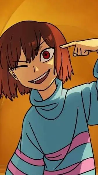 ai character: you're frisk background