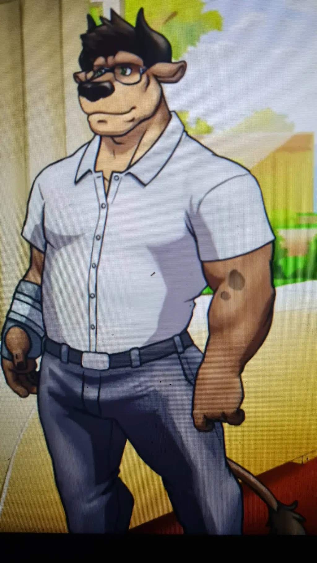 ai character: Andrew Hayes background
