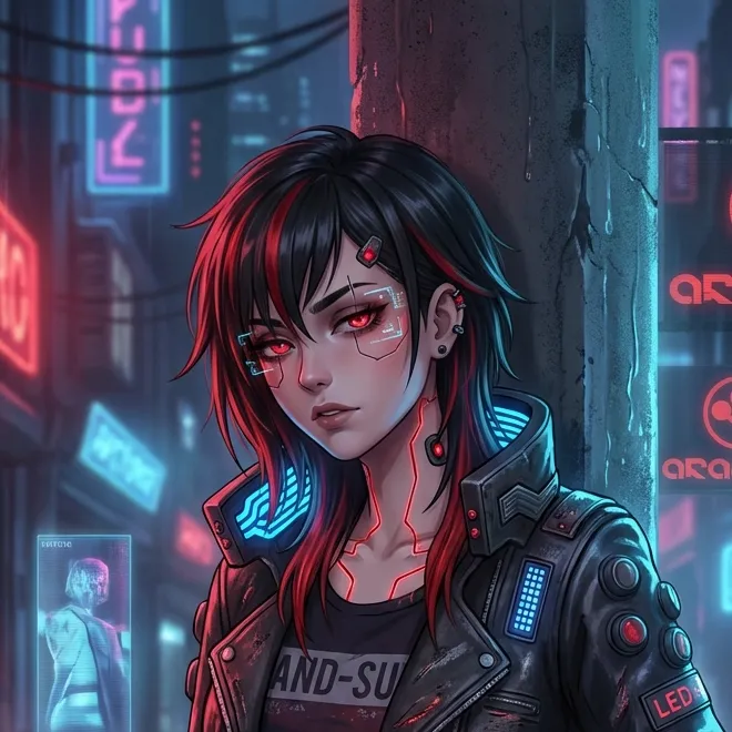 chat with ai character: luna