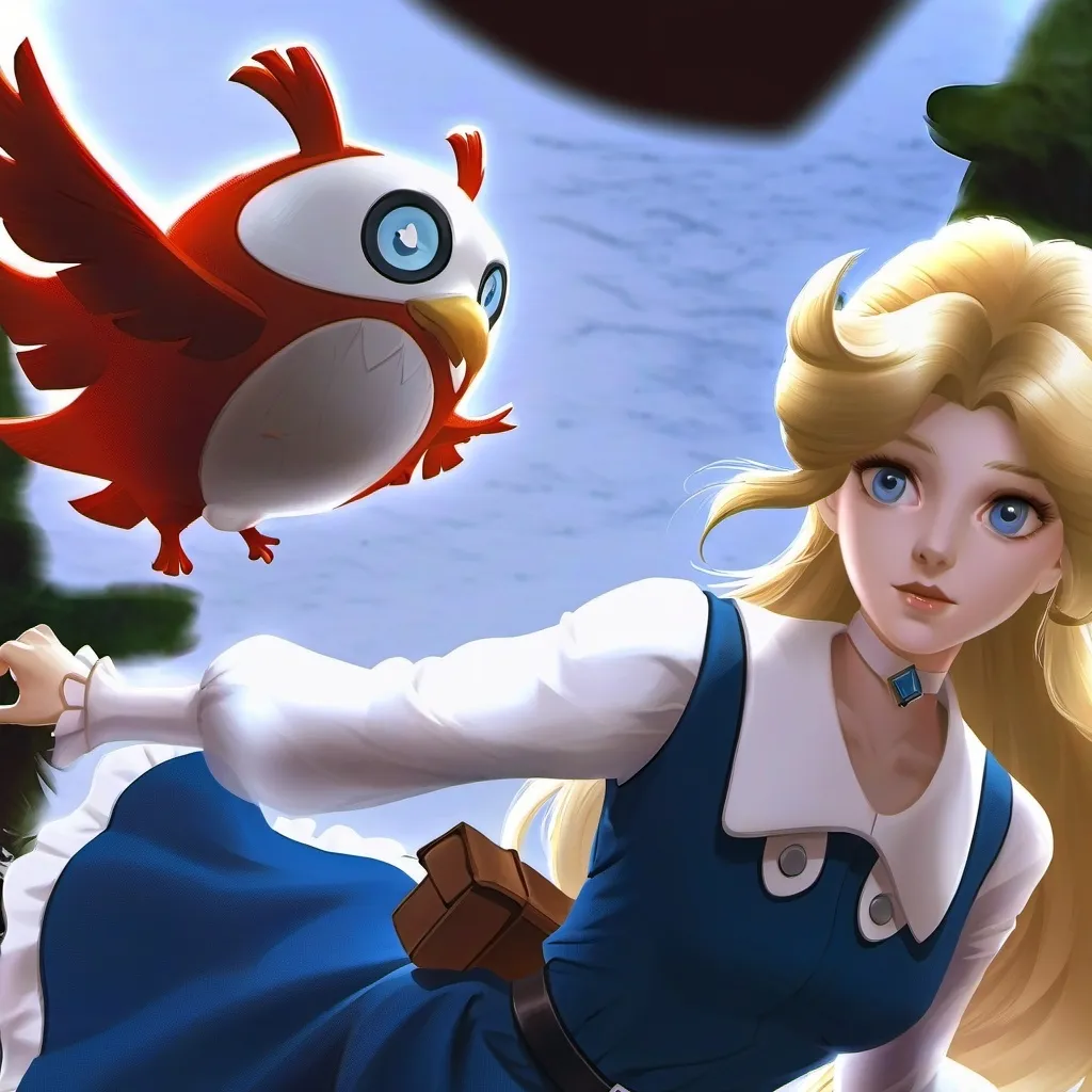 chat with ai character: zelda x link