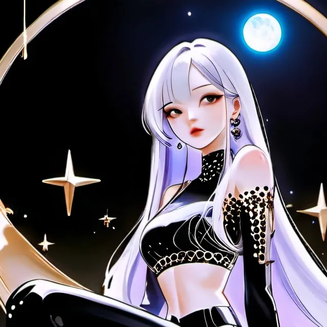 chat with ai character: Galaxie Moonz