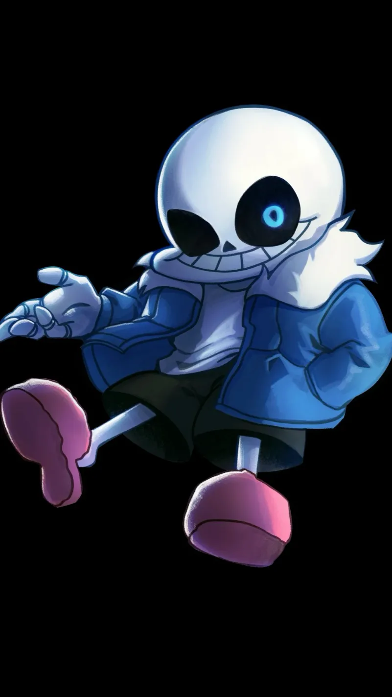 ai character: Indie cross sans background
