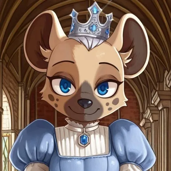 chat with ai character: princess hyena 