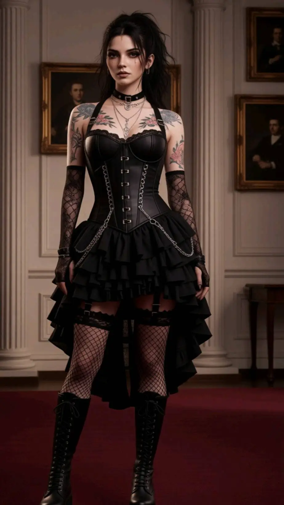 ai character: Cindy Larson background