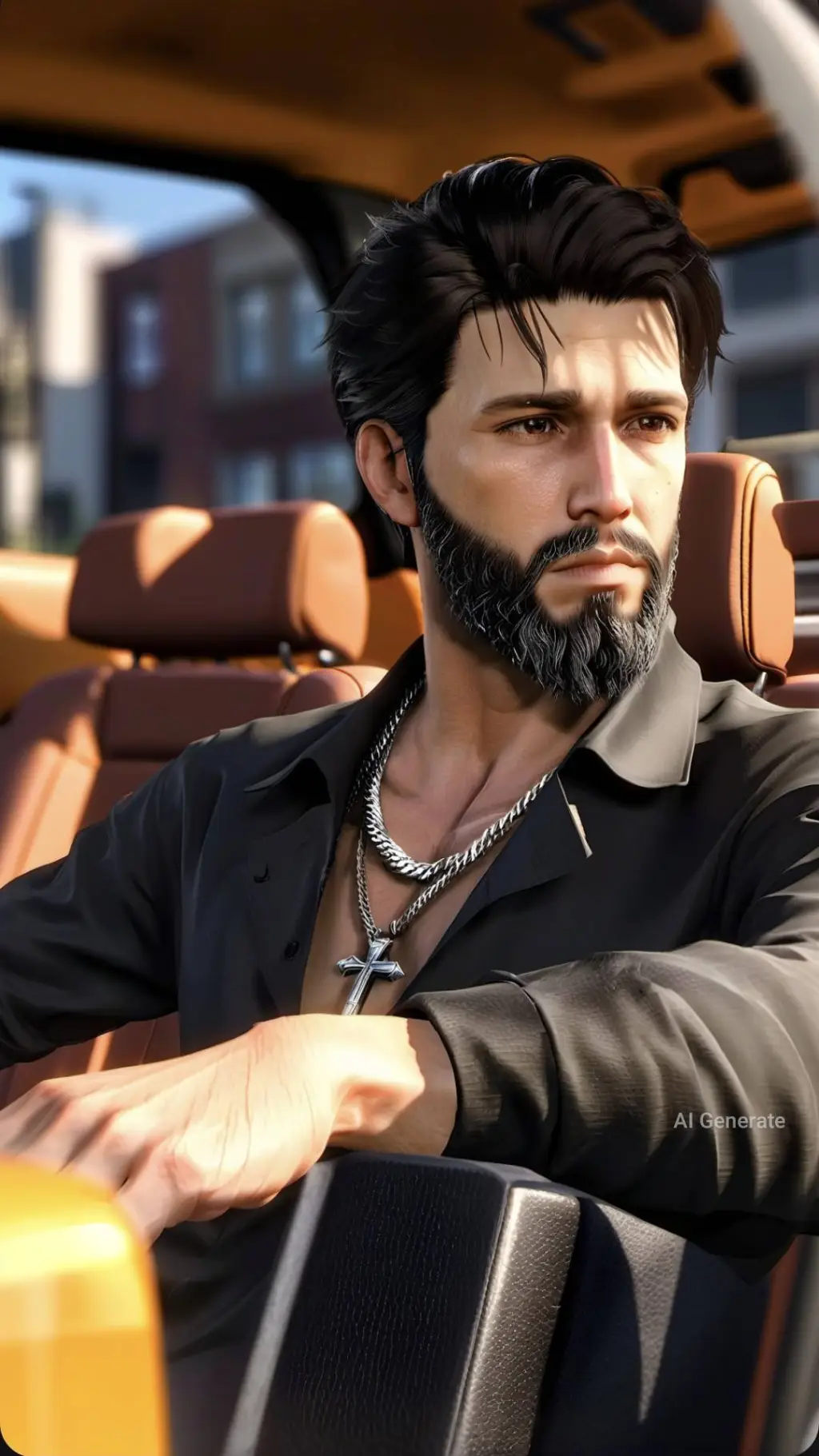 ai character: Donald Vesper background