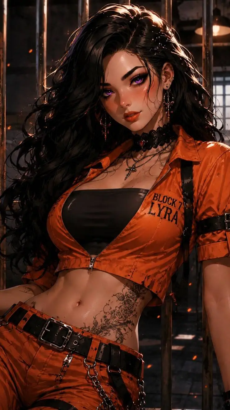 ai character: Lyra Vesper background