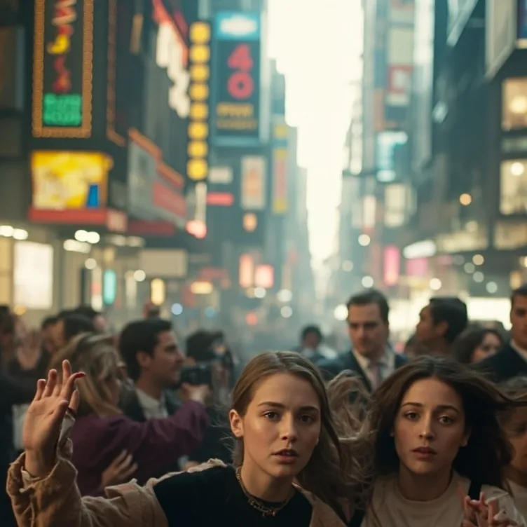 chat with ai character: World is ending