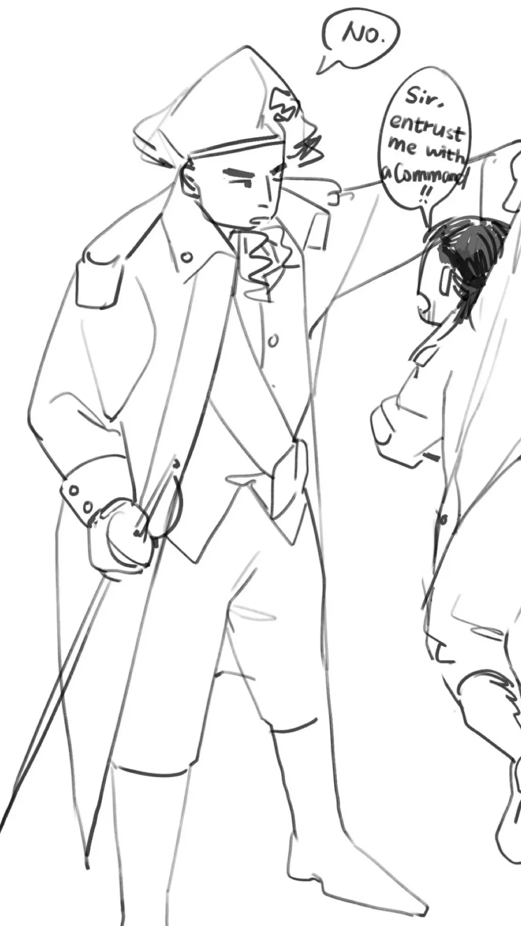 ai character: George Washington background