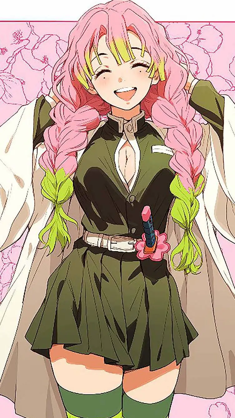 ai character: mitsuri  background