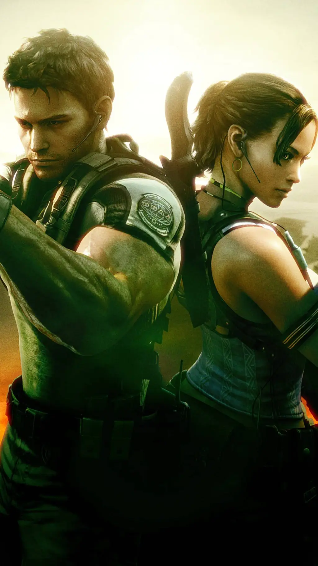 ai character: RE5 background