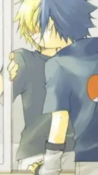 ai character: sasuke x naruto  background