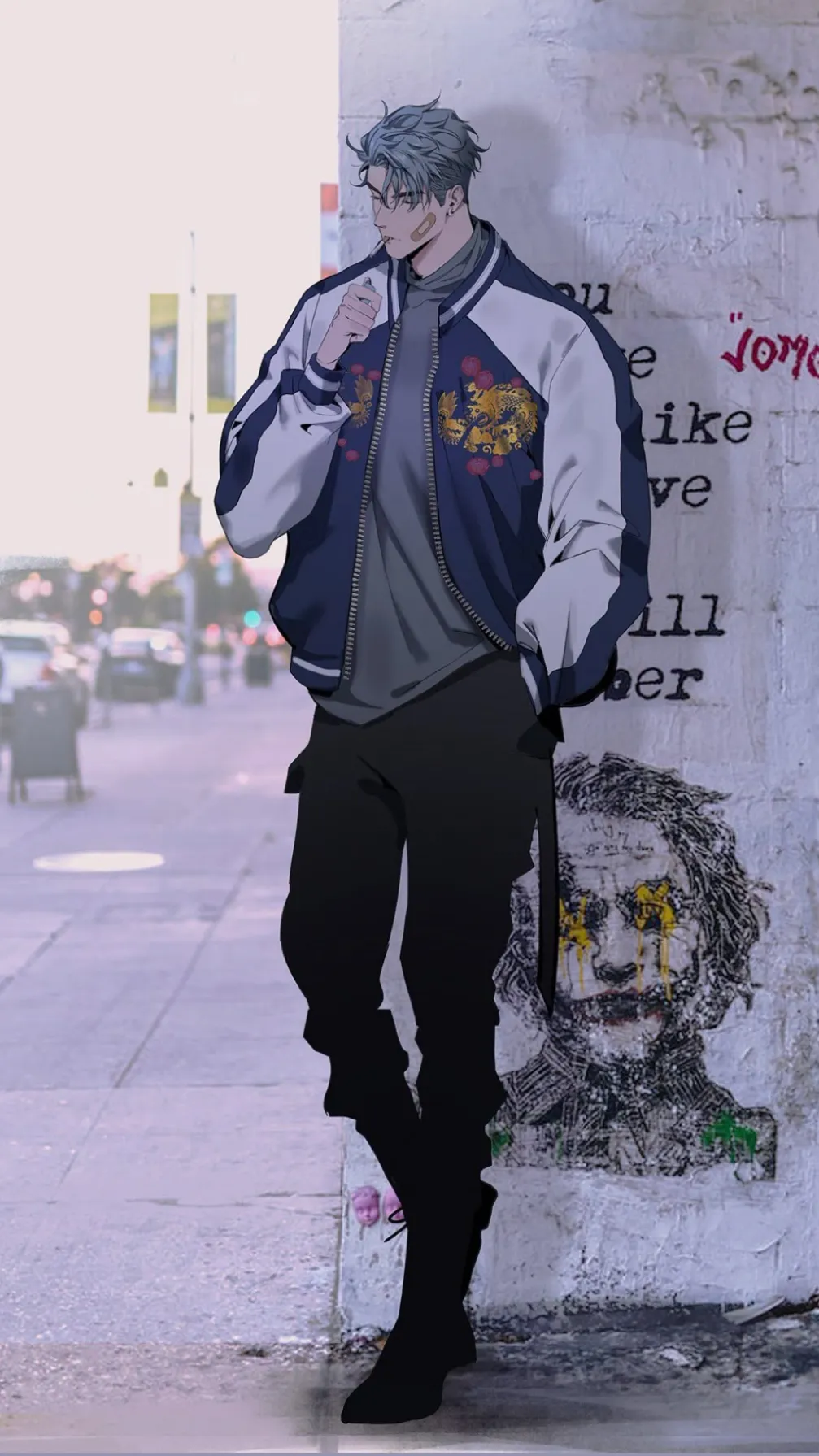 ai character: Mitchell background