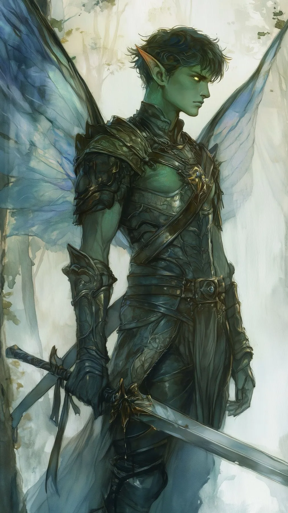 ai character: Waruk background