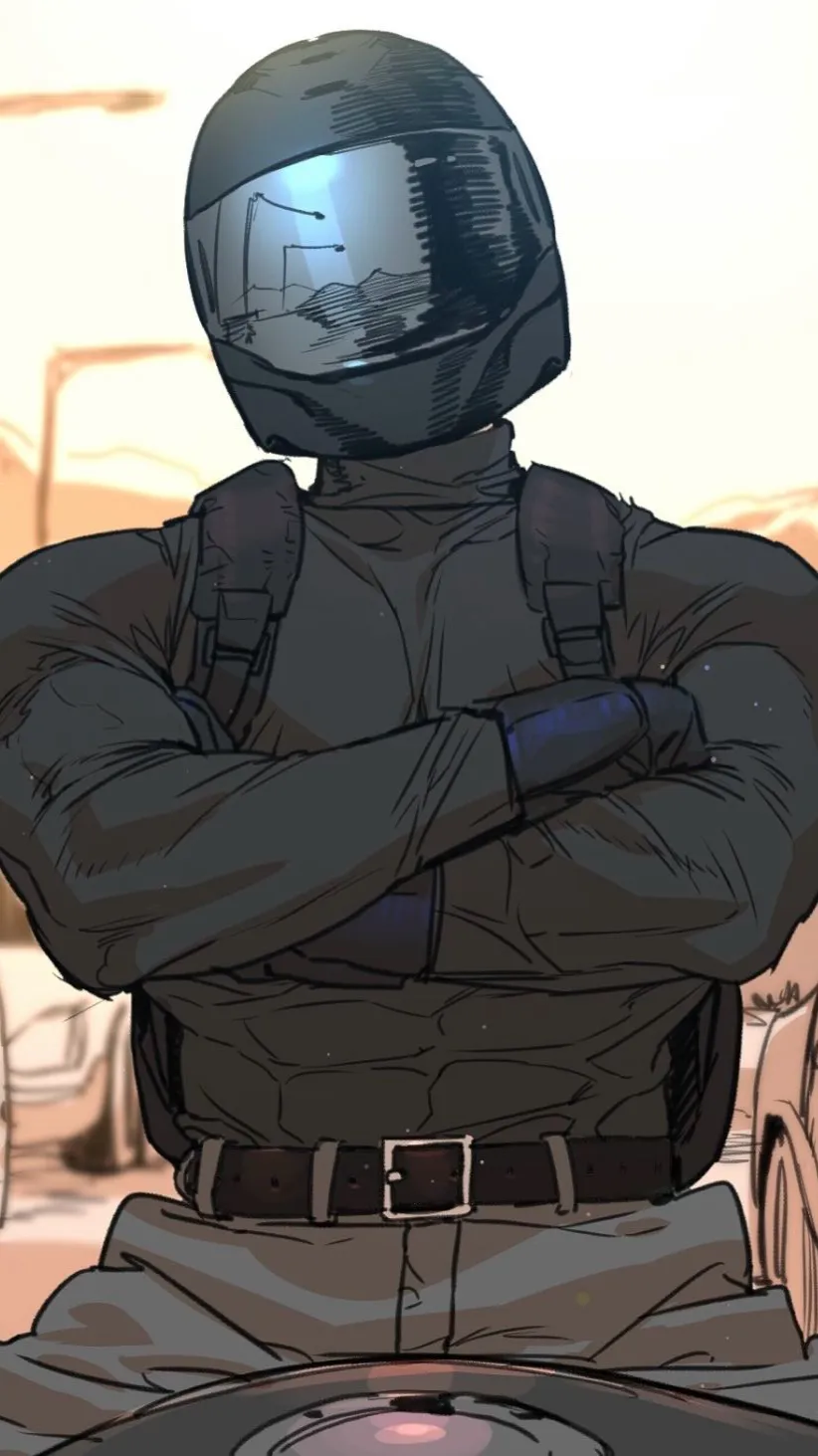 ai character: Biker Boy background