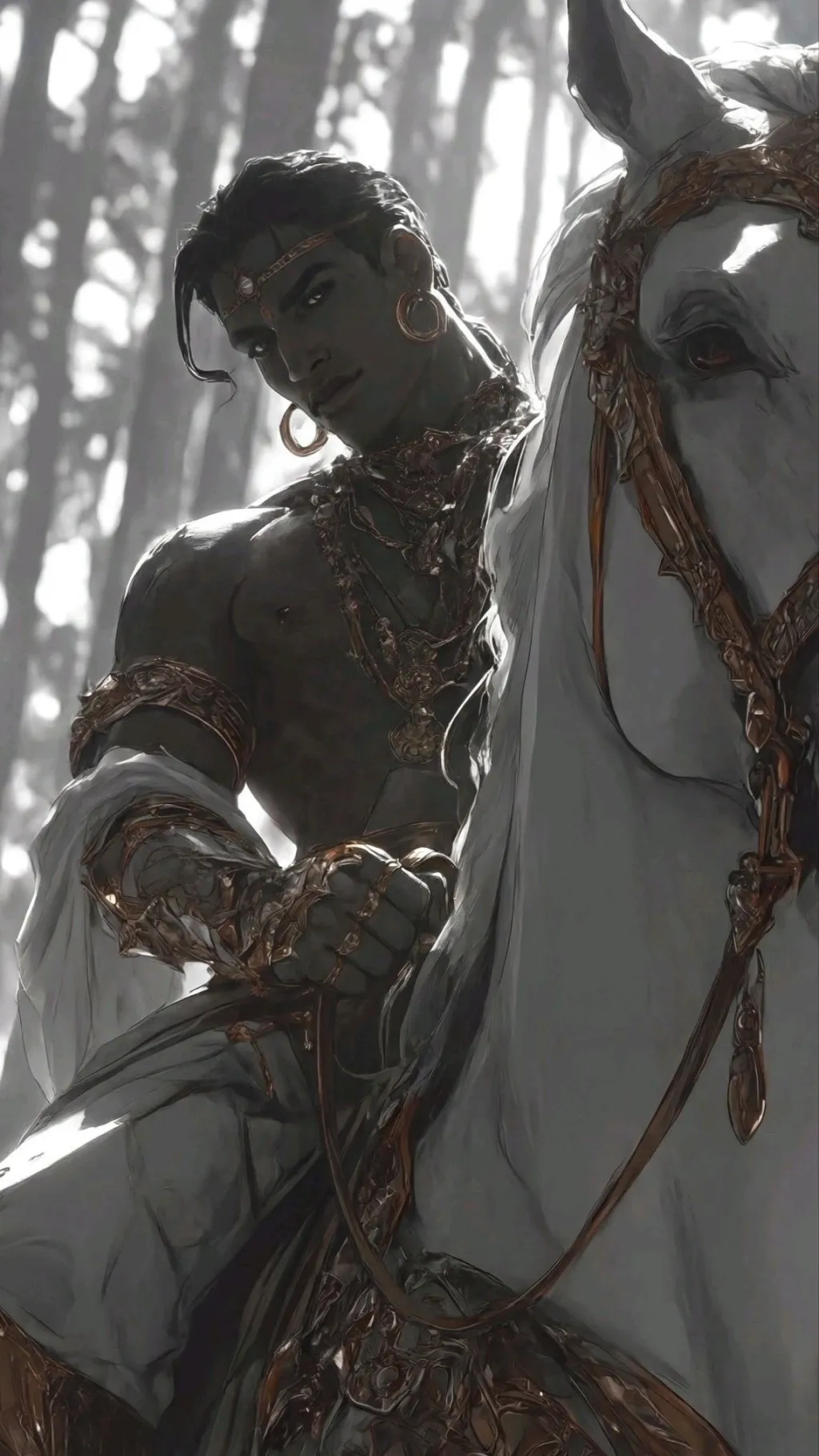 ai character: Kael Voshan background