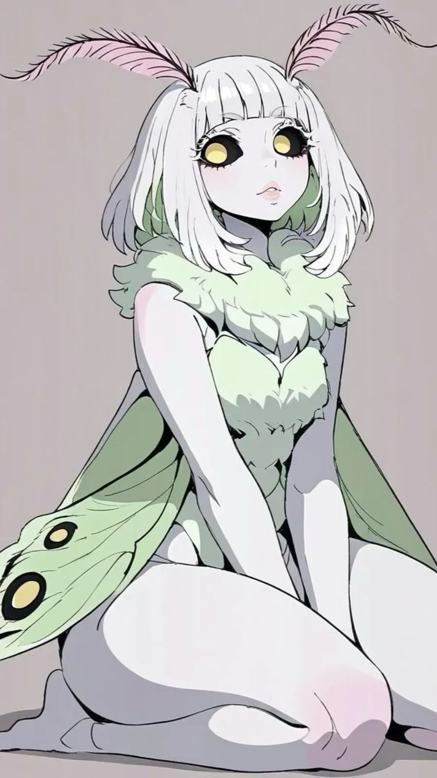 ai character: Luna background