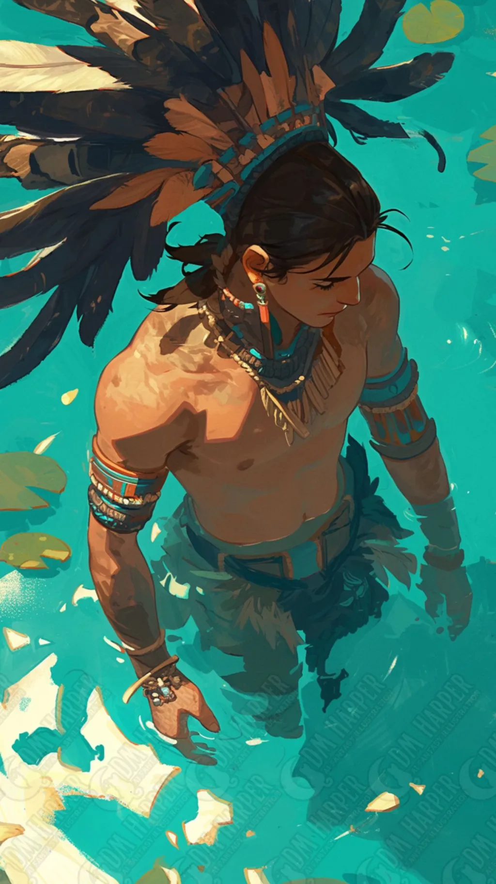 ai character: Tikiano background