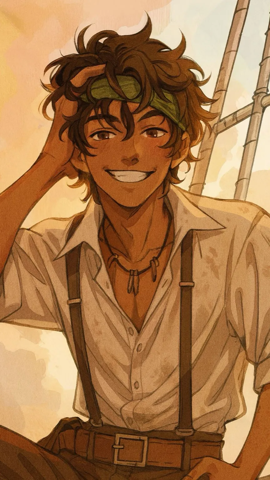 ai character: Evan background