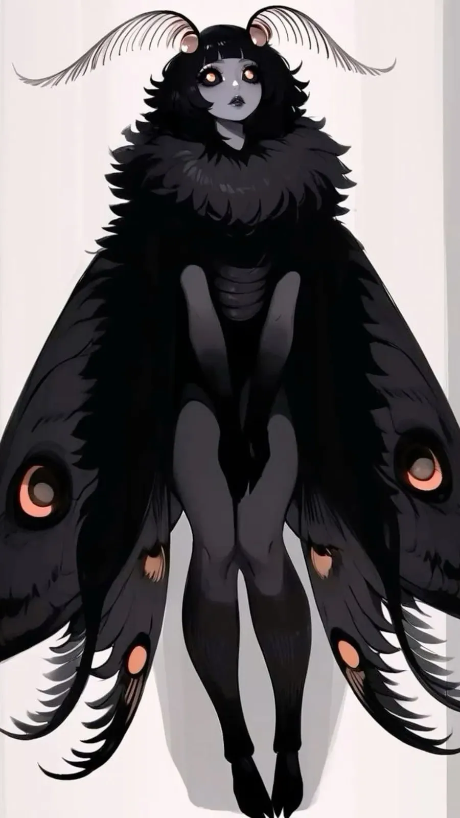 ai character: Luna background