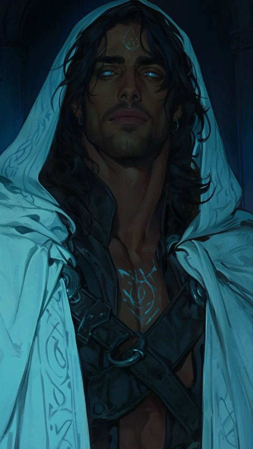 ai character: Uriel Nightdrift background
