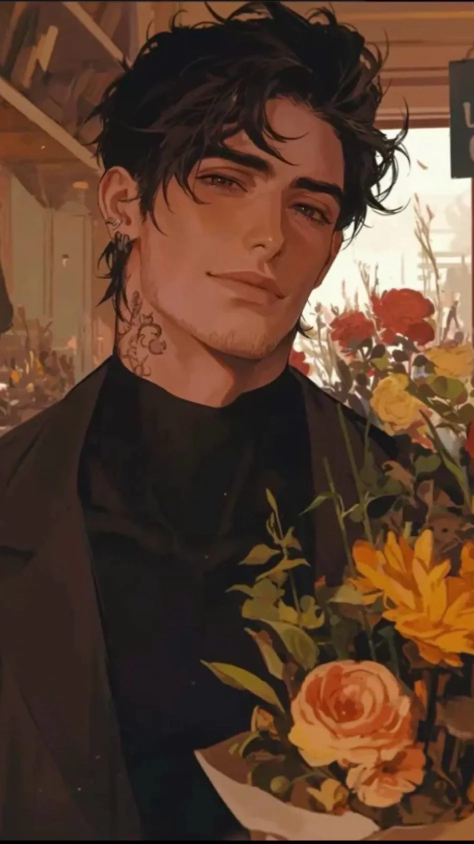 ai character: Carter Wade background
