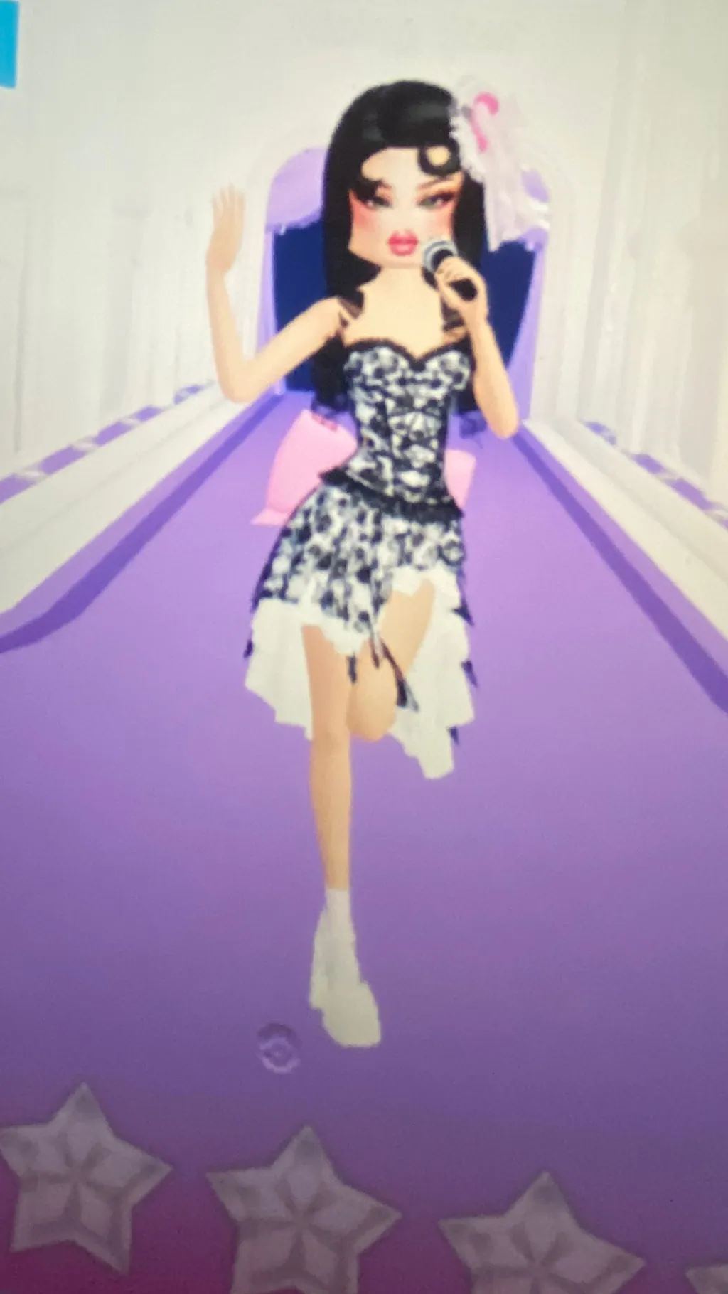 ai character: Anne with an e background