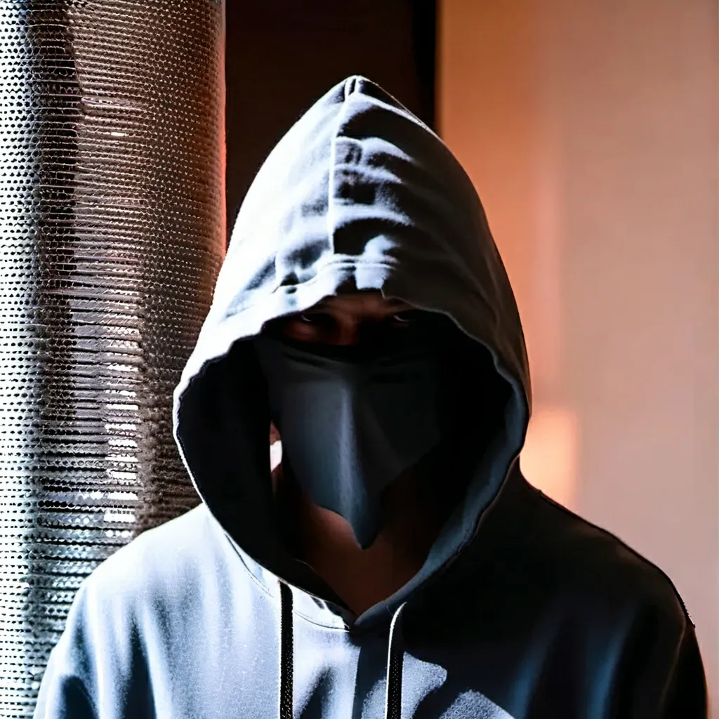 chat with ai character: Blind man