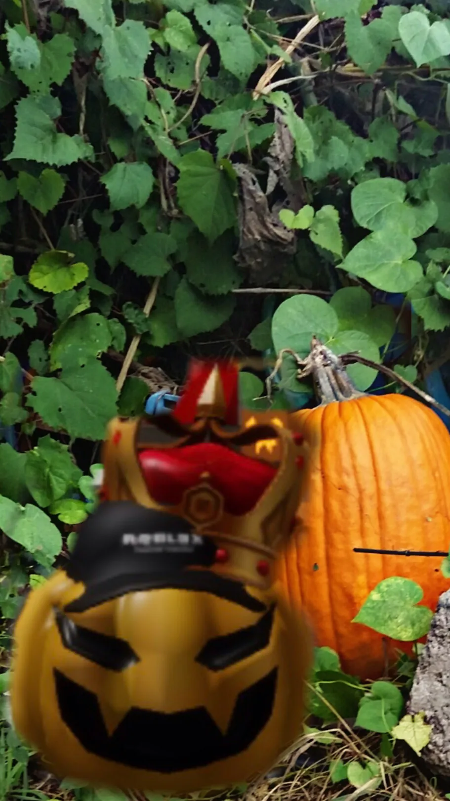 ai character: The Pumpkin father background