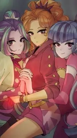 ai character: Dazzlings x you  background