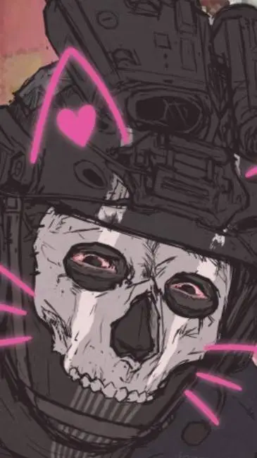 ai character: ghost  background