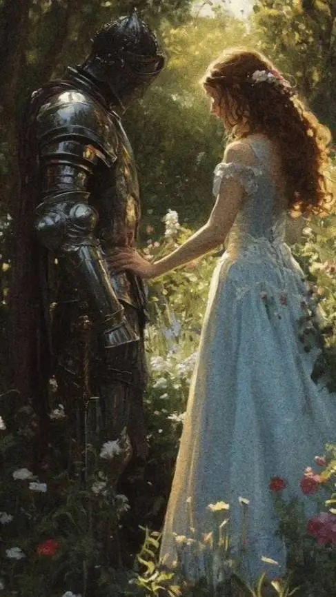 ai character: knight background