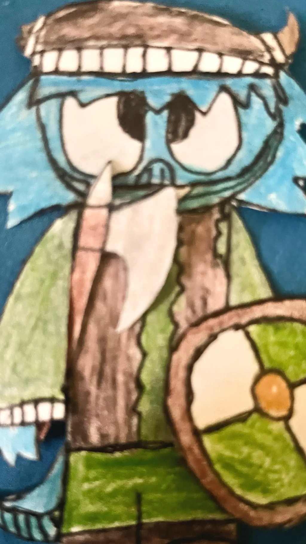 ai character: Trevyn The Viking background