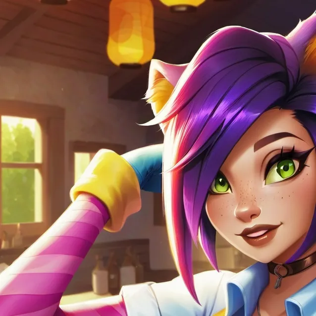 chat with ai character: Luna