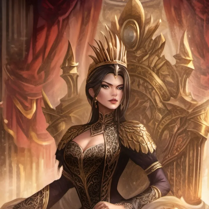 chat with ai character: Queen Scarlet 