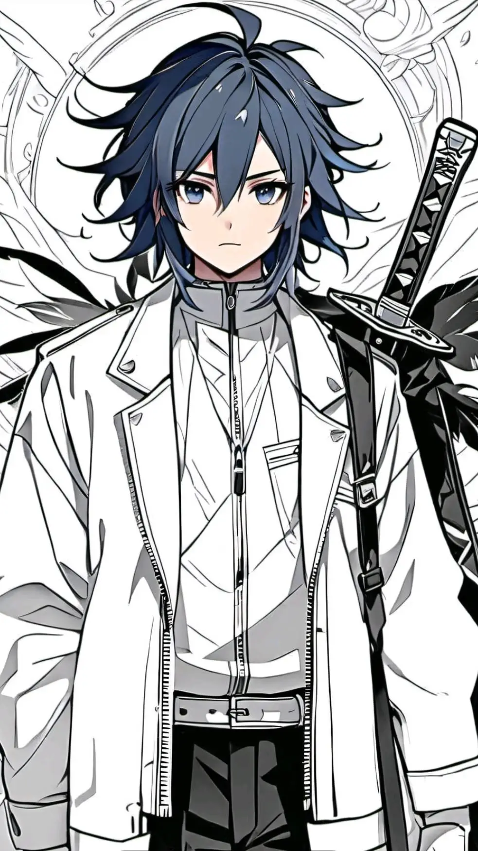 ai character: Giyu Tomioka background